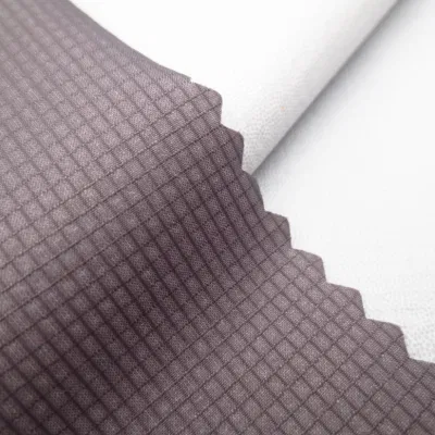 Recyclez le tissu de maille de sports d'étirement d'oeillet hexagonal d'élasthanne de manière du spandex 4 en nylon