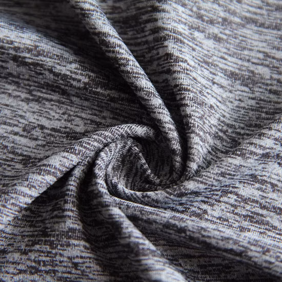 Tissu de mélanges de spandex de polyester de nylon de haute qualité rayé anti